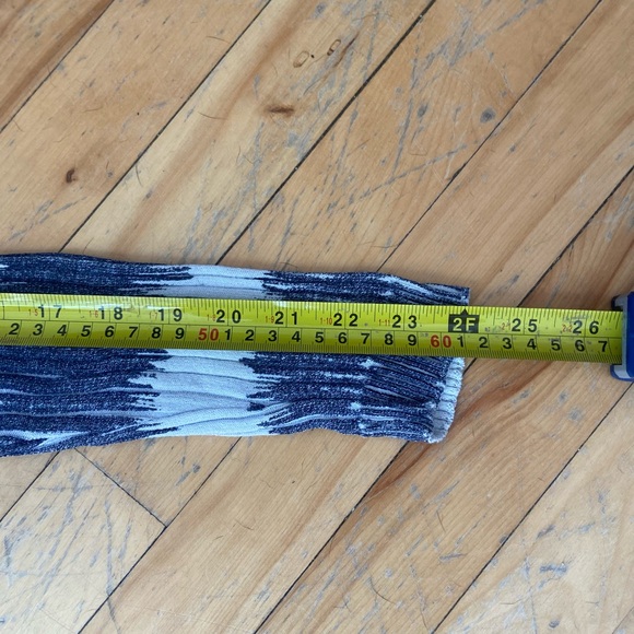 VERSACE Women’s Long Sleeve Knitted Cotton Tie Dye Blue - Picture 7 of 7